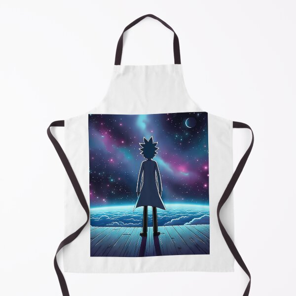 Item preview, Scientist Character Standing on Wooden Balcony Looking at Space designed and sold by RosaReinger.