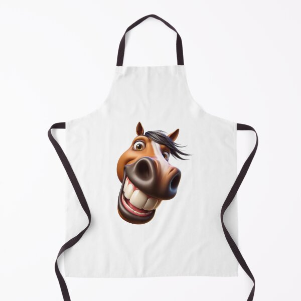 Item preview, Funny Crazy Horse Smile - Meme Animal T-Shirt designed and sold by SyntaxError404.