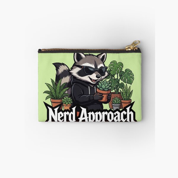 Item preview, Dedicated Plant Dad Raccoon, Studies Every Leaf  designed and sold by NerdApproach.