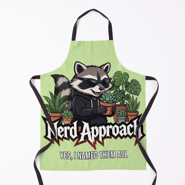 Item preview, Dedicated Plant Dad Raccoon, Studies Every Leaf designed and sold by NerdApproach.