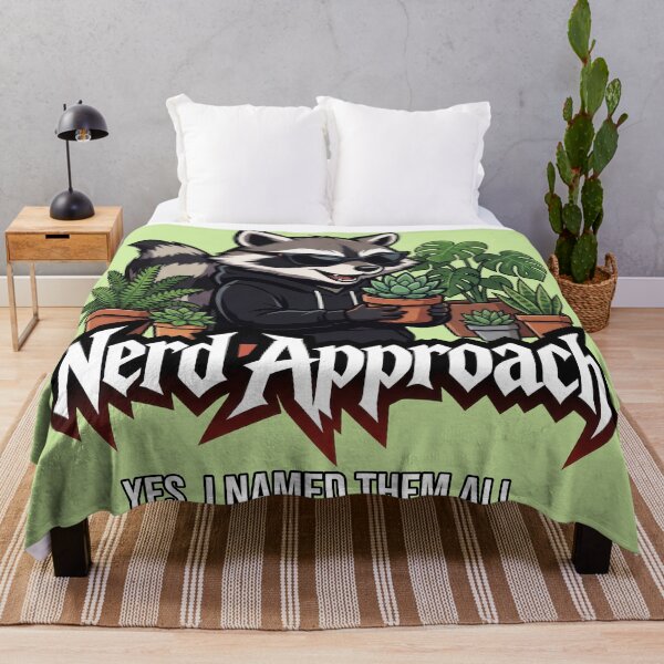 Item preview, Dedicated Plant Dad Raccoon, Studies Every Leaf designed and sold by NerdApproach.
