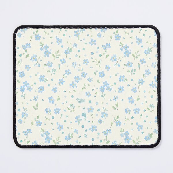 Item preview, Forget Me Not Seamless Floral Pattern Pastel Blue Ditsy Flowers designed and sold by ChubbyGoong.