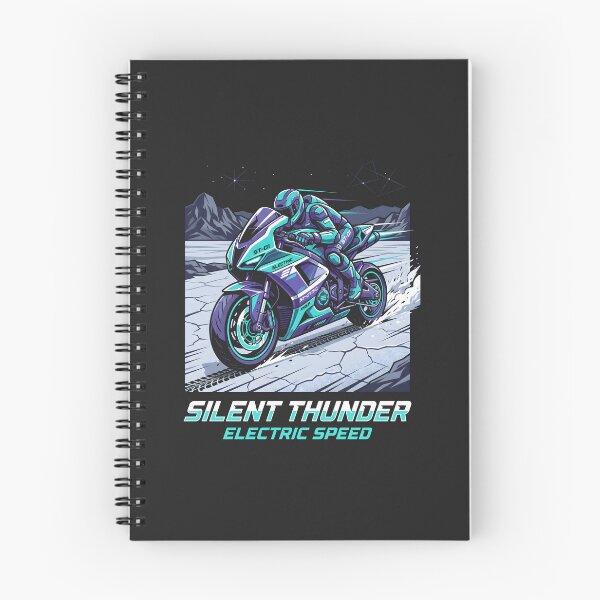 Item preview, Electric Motorcycle Racer - Cyberpunk Techwear Futuristic Biker designed and sold by SplashTastic.