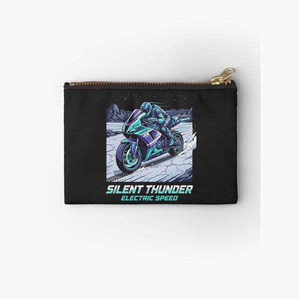 Item preview, Electric Motorcycle Racer - Cyberpunk Techwear Futuristic Biker designed and sold by SplashTastic.
