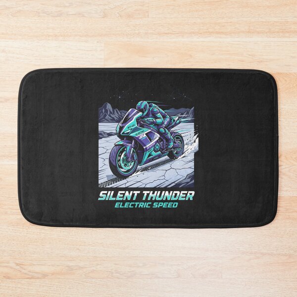 Item preview, Electric Motorcycle Racer - Cyberpunk Techwear Futuristic Biker designed and sold by SplashTastic.