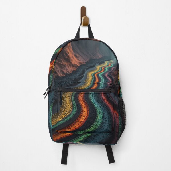 Item preview, Rainbow River through a dark gorge designed and sold by Mianku | Für das Leben.