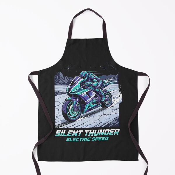 Item preview, Electric Motorcycle Racer - Cyberpunk Techwear Futuristic Biker designed and sold by SplashTastic.