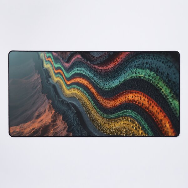 Item preview, Rainbow River through a dark gorge designed and sold by Mianku | Für das Leben.