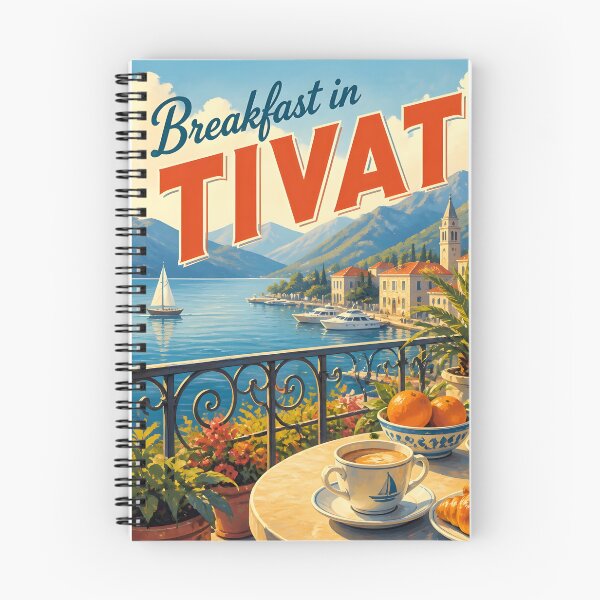 Item preview, Tivat Montenegro at Breakfast - Scenic Travel Destinations designed and sold by LSVart.