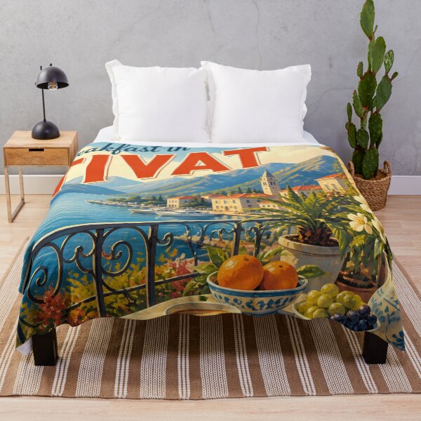 Item preview, Tivat Montenegro at Breakfast - Scenic Travel Destinations designed and sold by LSVart.