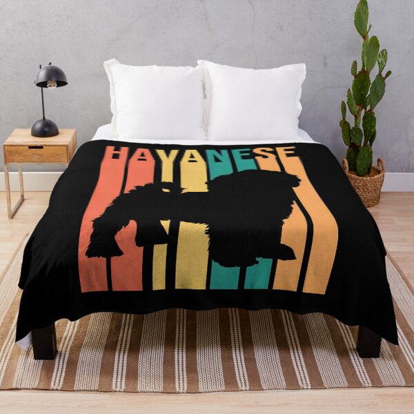 Item preview, HAVANESE Retro Vintage Dog Silhouette designed and sold by SoyLamderma.