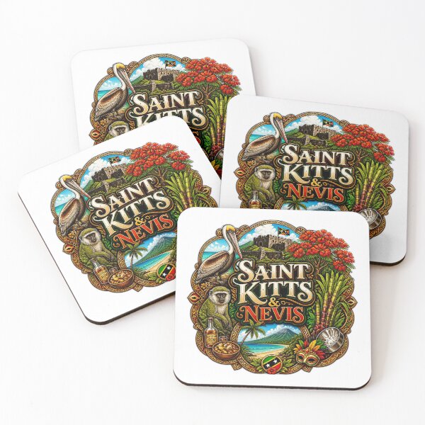 Item preview, Saint Kitts & Nevis designed and sold by FunFitsFactory.