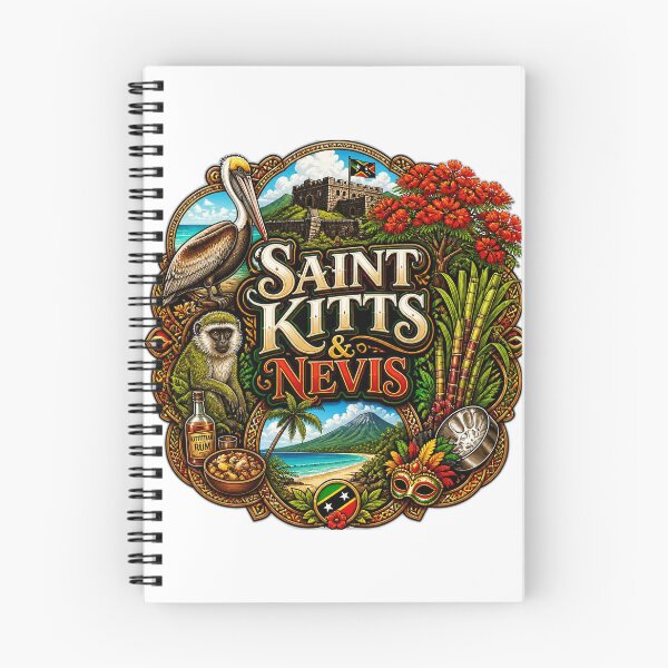 Item preview, Saint Kitts & Nevis designed and sold by FunFitsFactory.