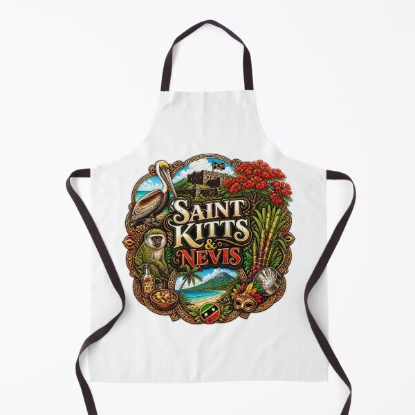Item preview, Saint Kitts & Nevis designed and sold by FunFitsFactory.