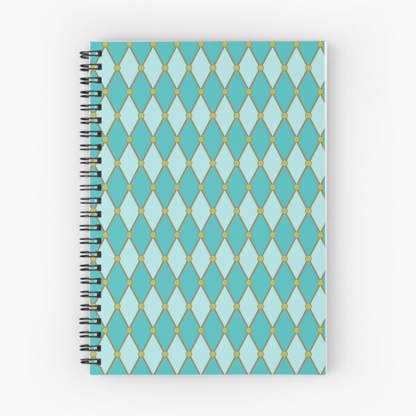 Item preview, Dots and Diamonds, teal designed and sold by MissMelsa.