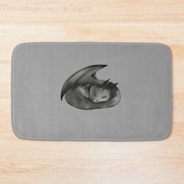 Item preview, Sleeping Dragon Curled Up with Large Wings on Transparent Background designed and sold by Viktoriia13.