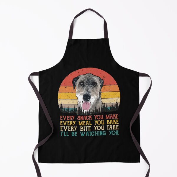Item preview, Irish Wolfhound Retro Sunset Watching You Dog Art designed and sold by SoyLamderma.