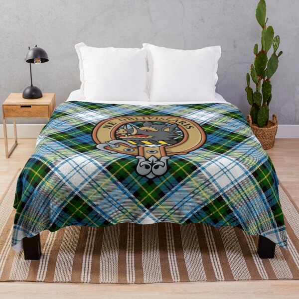 Item preview, Campbell Crest over Dress Tartan designed and sold by sifis.