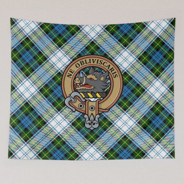 Item preview, Campbell Crest over Dress Tartan designed and sold by sifis.