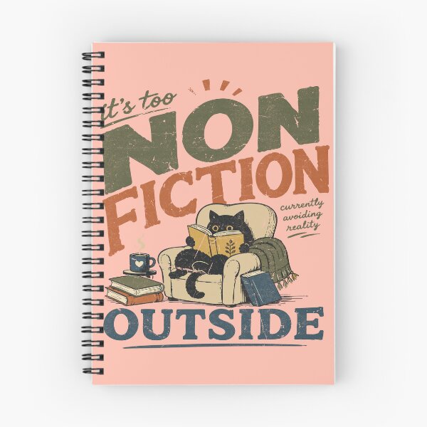 Item preview, It’s Too Nonfictiony Outside Book Club designed and sold by garetlundberg.