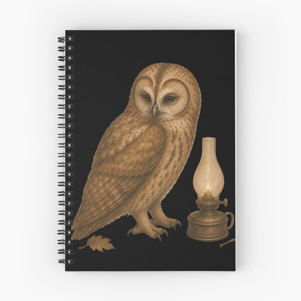 Item preview, Owl Lantern T-Shirt | Cozy Vintage Autumn Gift designed and sold by Golden Ember Studio.