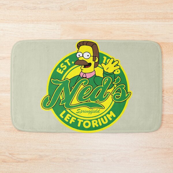 Item preview, Leftorium Ned Flanders Simpsons Cartoon Logo version two designed and sold by killem667.