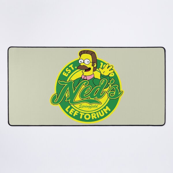 Item preview, Leftorium Ned Flanders Simpsons Cartoon Logo version two designed and sold by killem667.