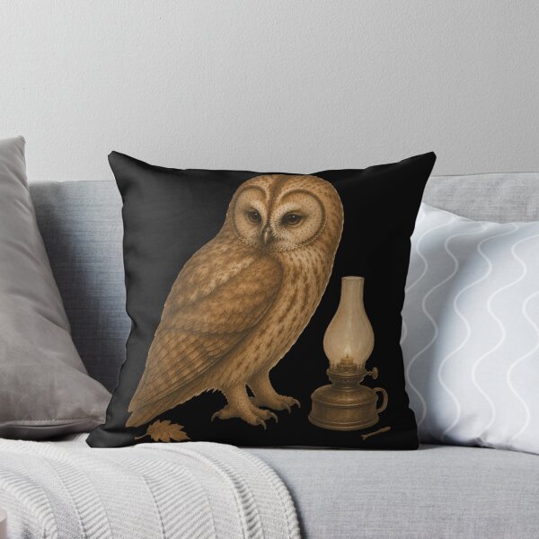 Item preview, Owl Lantern T-Shirt | Cozy Vintage Autumn Gift designed and sold by Golden Ember Studio.