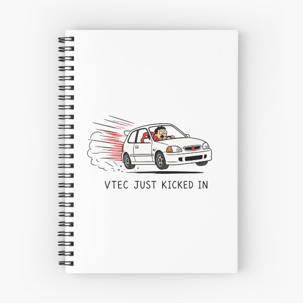 Item preview, VTEC Funny JDM Car Pun Honda Civic Inspired VTEC Kicked In Car Lover Gift designed and sold by MonkiFlipp.