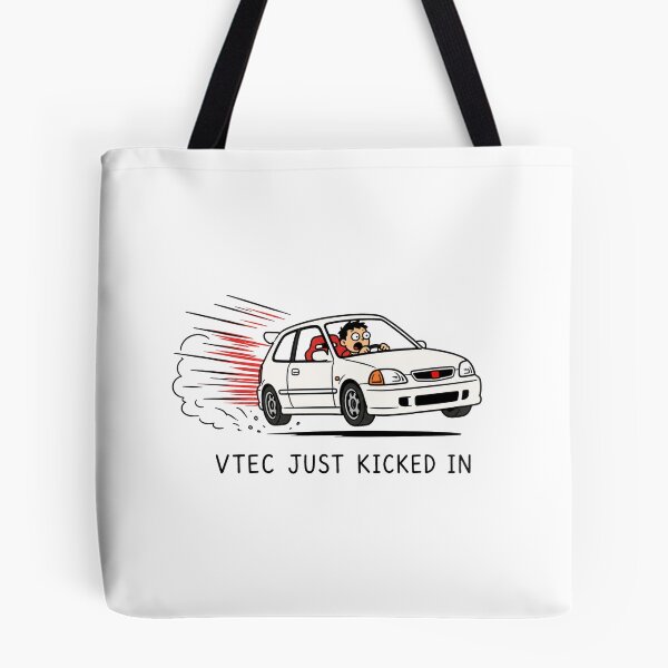 Item preview, VTEC Funny JDM Car Pun Honda Civic Inspired VTEC Kicked In Car Lover Gift designed and sold by MonkiFlipp.
