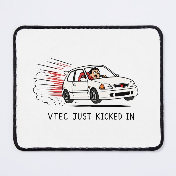 Item preview, VTEC Funny JDM Car Pun Honda Civic Inspired VTEC Kicked In Car Lover Gift designed and sold by MonkiFlipp.