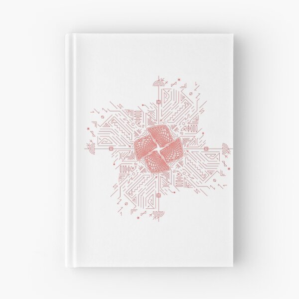 Item preview, Red stripes geometry rosette 10a designed and sold by nogamax.