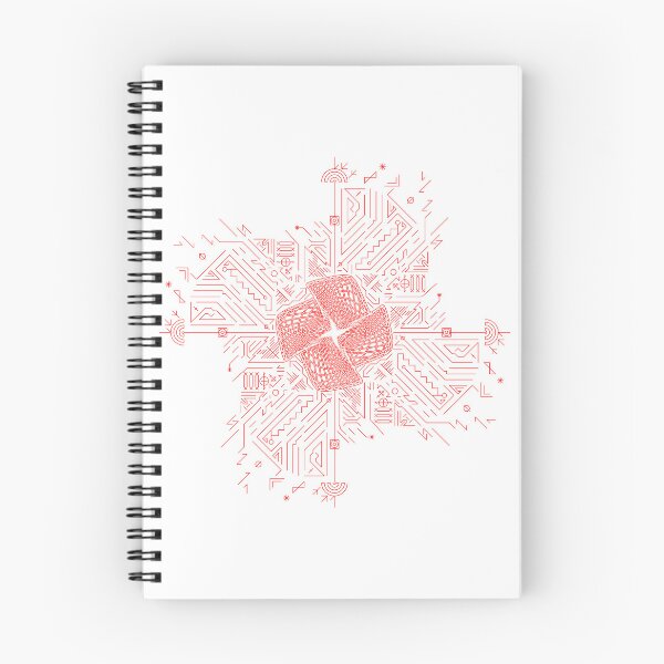 Item preview, Red stripes geometry rosette 10a designed and sold by nogamax.
