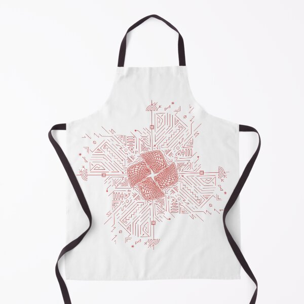 Item preview, Red stripes geometry rosette 10a designed and sold by nogamax.