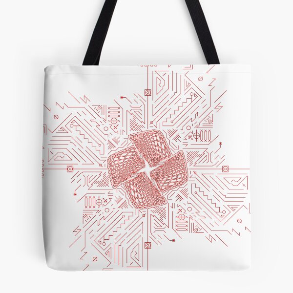 Item preview, Red stripes geometry rosette 10a designed and sold by nogamax.