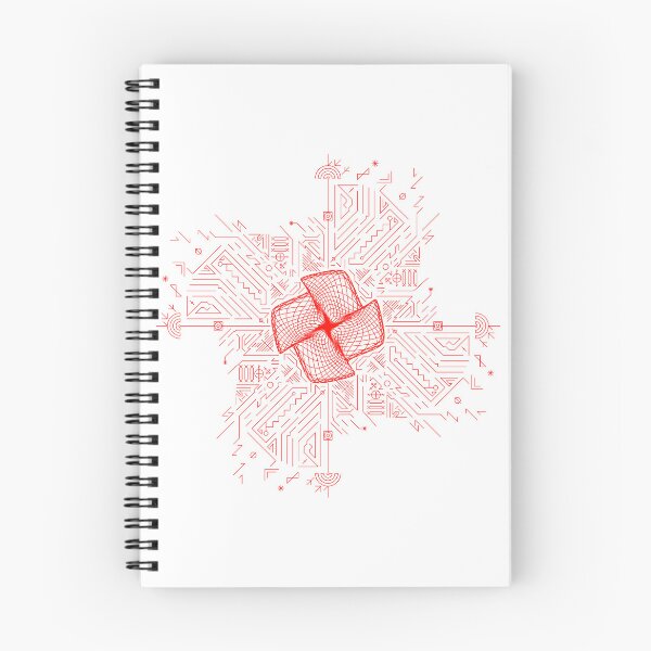 Item preview, Red stripes geometry rosette 10a designed and sold by nogamax.
