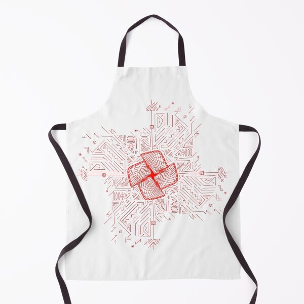 Item preview, Red stripes geometry rosette 10a designed and sold by nogamax.