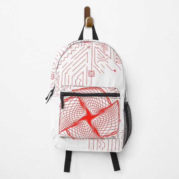 Item preview, Red stripes geometry rosette 10a designed and sold by nogamax.