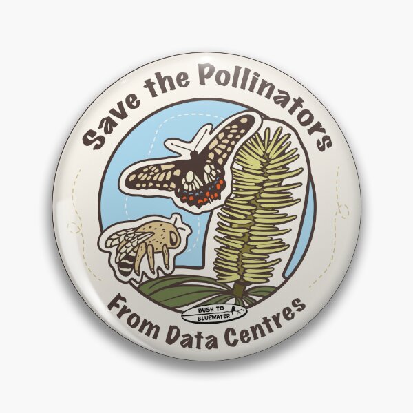 Item preview, Save the Pollinators - Anti-Ai Art designed and sold by Design of the day.