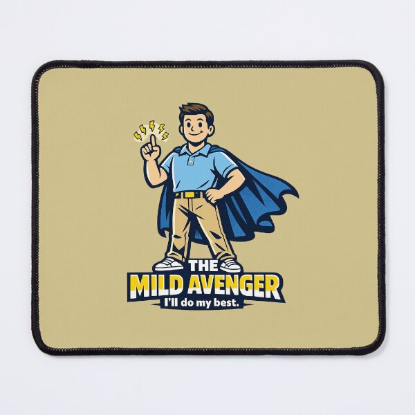 Item preview, The Mild Avenger – I'll Do My Best designed and sold by KungPowUnicorn.