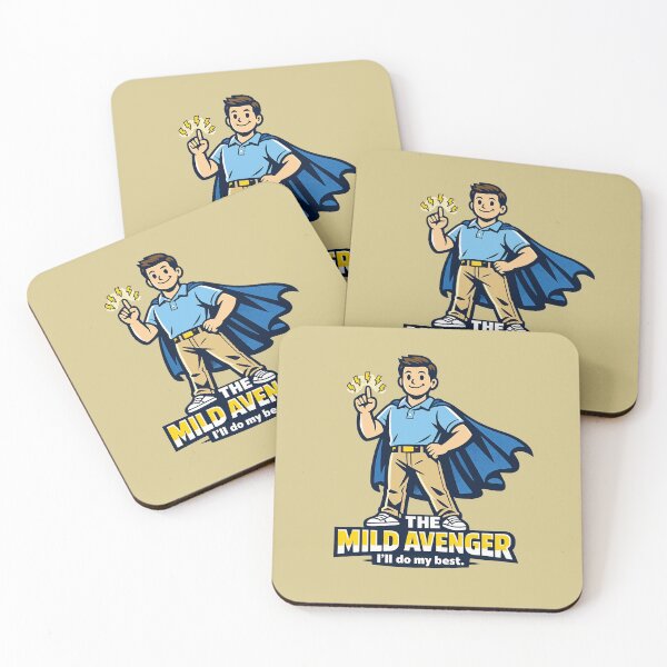 Item preview, The Mild Avenger – I'll Do My Best designed and sold by KungPowUnicorn.