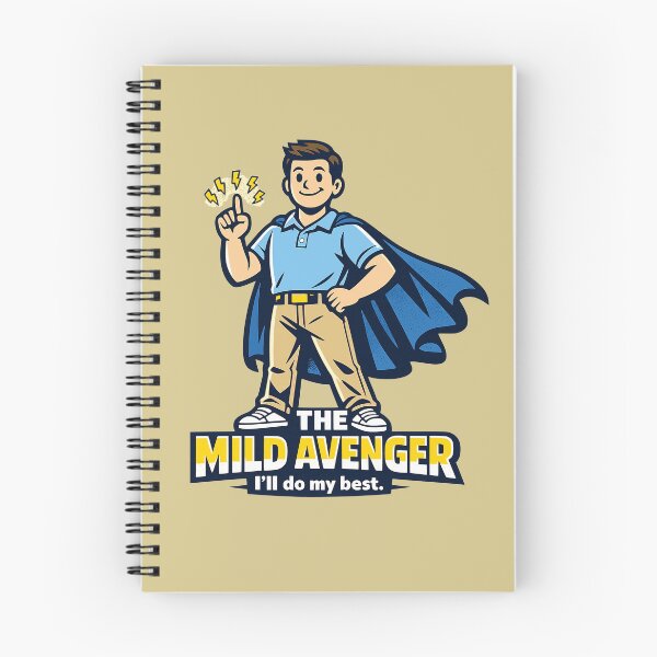 Item preview, The Mild Avenger – I'll Do My Best designed and sold by KungPowUnicorn.
