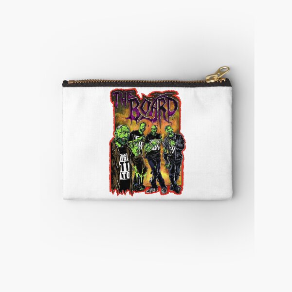 Item preview, Four Zombie Men Illustration with Fiery Background designed and sold by AnnaliseHowe.