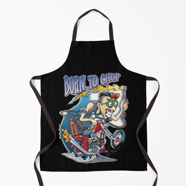 Item preview, Biker Welding Torch Speeding On Chopper Motorcycle designed and sold by AnnaliseHowe.