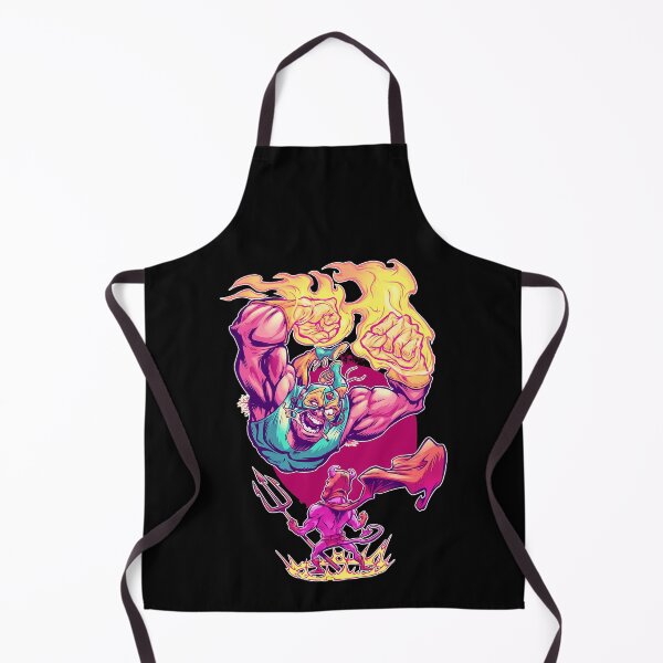 Item preview, Masked Wrestling Champion Fighting Fiery Demon designed and sold by AnnaliseHowe.