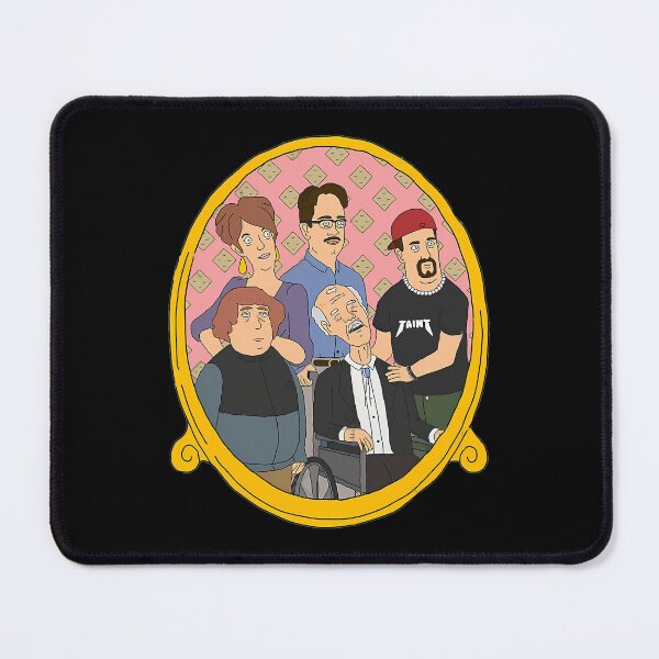 Item preview, Eccentric Family Portrait In Wallpaper designed and sold by AnnaliseHowe.