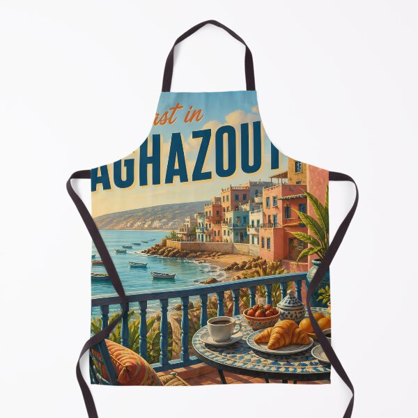Item preview, Taghazout Morocco at Breakfast - Scenic Travel Destinations designed and sold by LSVart.