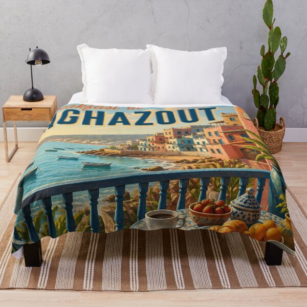 Item preview, Taghazout Morocco at Breakfast - Scenic Travel Destinations designed and sold by LSVart.