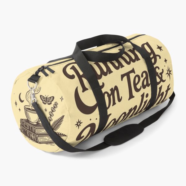 Item preview, Brown Running On Tea And Moonlight Book Lover Reading Aesthetic Cottagecore designed and sold by Connys Colorful World.