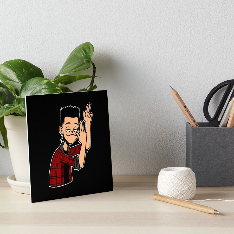 Item preview, Art Board Print designed and sold by Rookiez.